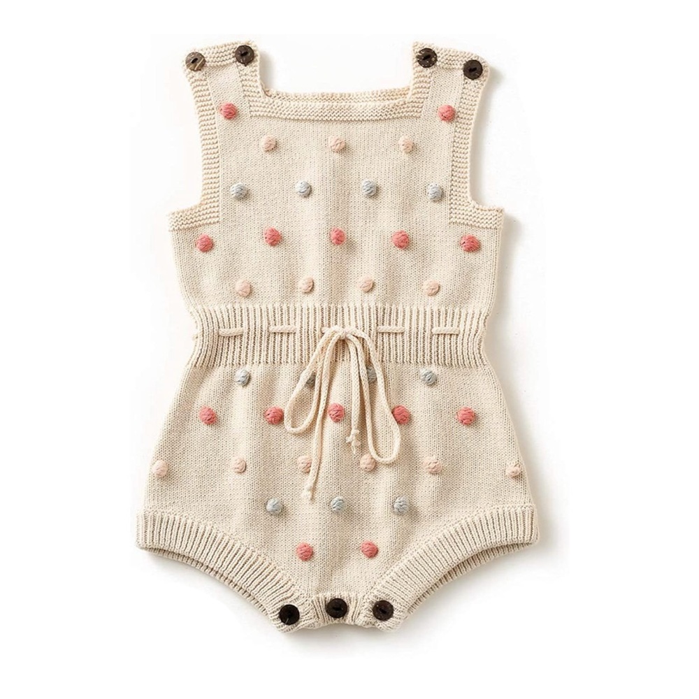 Boho toddler knitted onsies!! 12 months